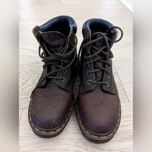 Dr. Martens vintage brown leather boots size 5.5 men's